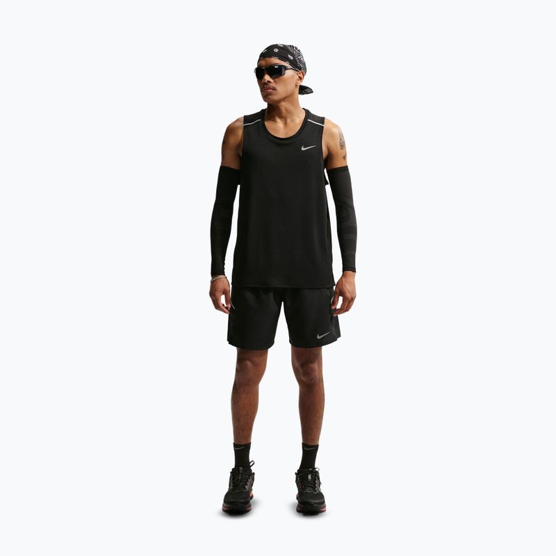 Férfi futópóló Nike Miler Dri-Fit black 2