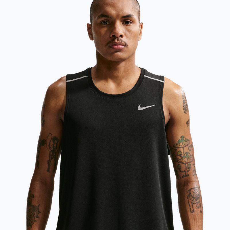 Férfi futópóló Nike Miler Dri-Fit black 4