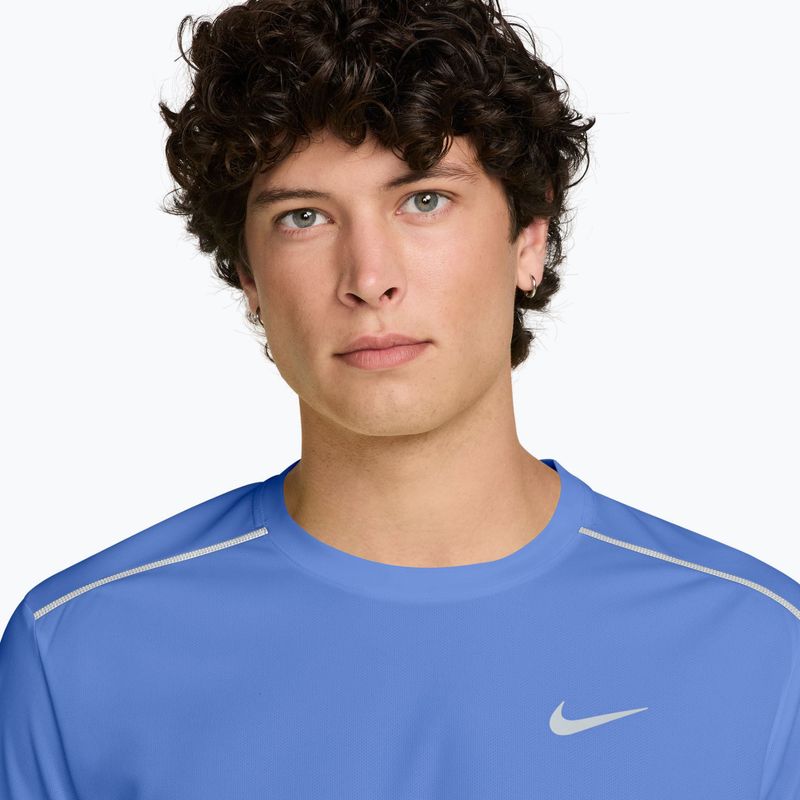 Férfi futópóló Nike Miler Dri-Fit UV royal pulse 3
