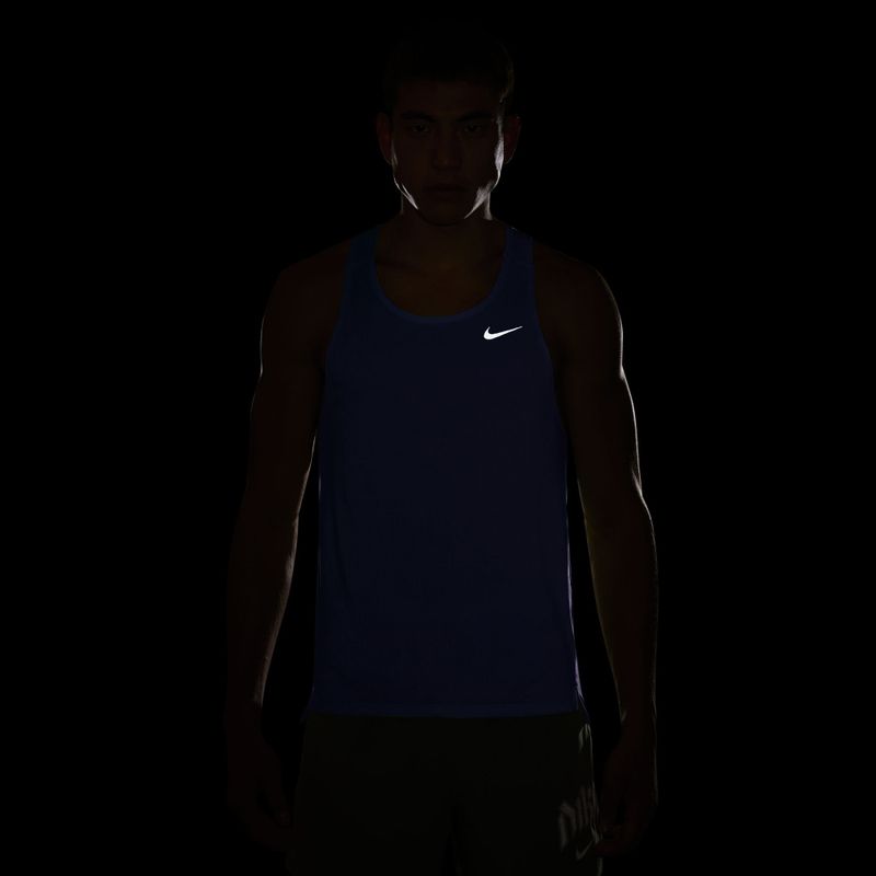 Férfi futópóló Nike Fast Dri-Fit sapphireer 4