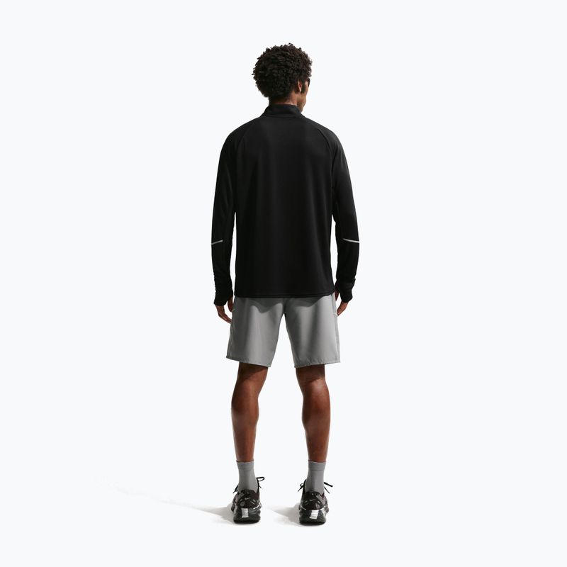 Férfi futó pulóver Nike Miler Dri-Fit UV 1/2 Zip black 3