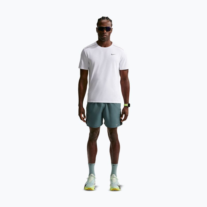 Férfi rövidnadrág Nike Miler Dri-Fit 7" mineral slate 2