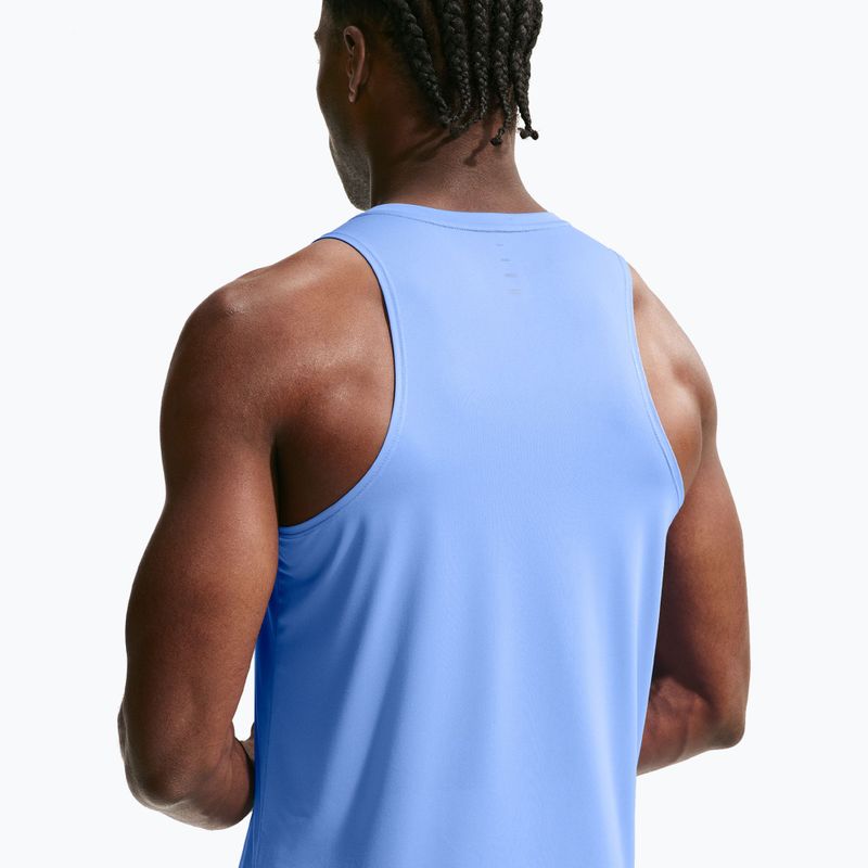 Férfi futópóló Nike Stride Dri-Fit ADV royal pulse 5