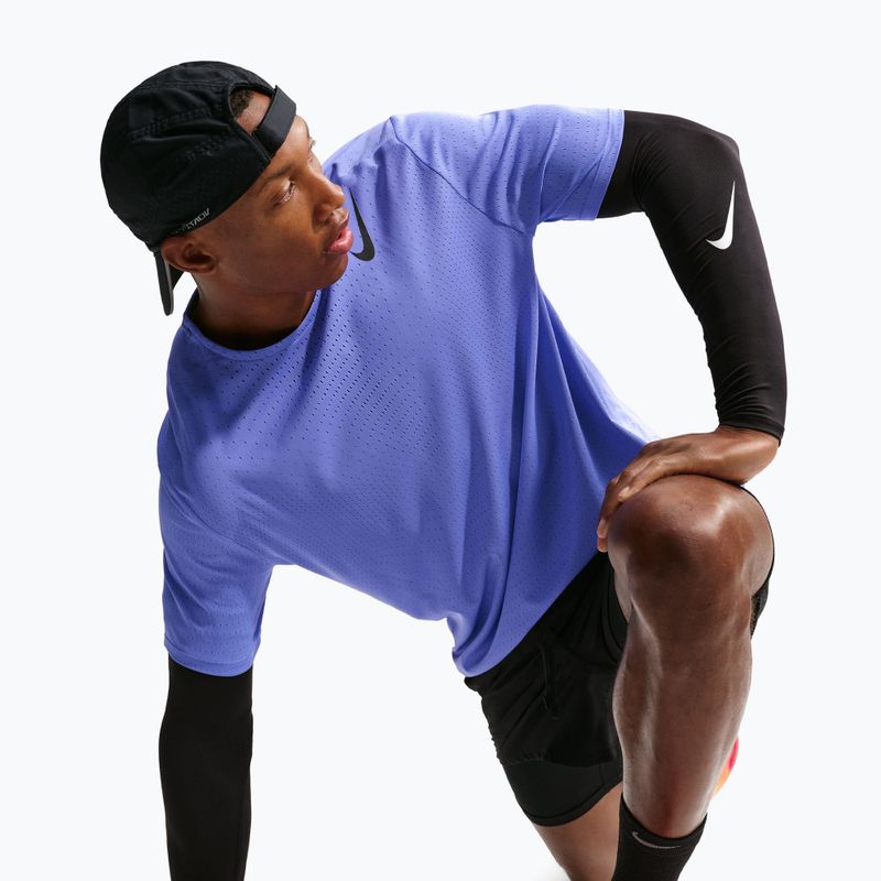 Férfi futópóló Nike AeroSwift Dri-Fit ADV sapphire/black 4