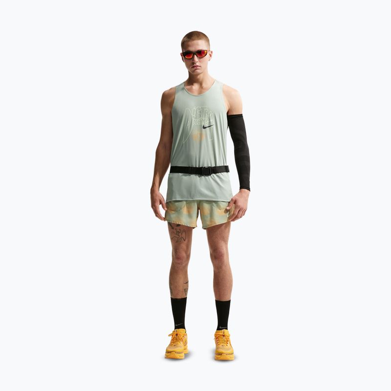 Férfi futópóló Nike Stride Dri-Fit ADV jade horizon/linen 2