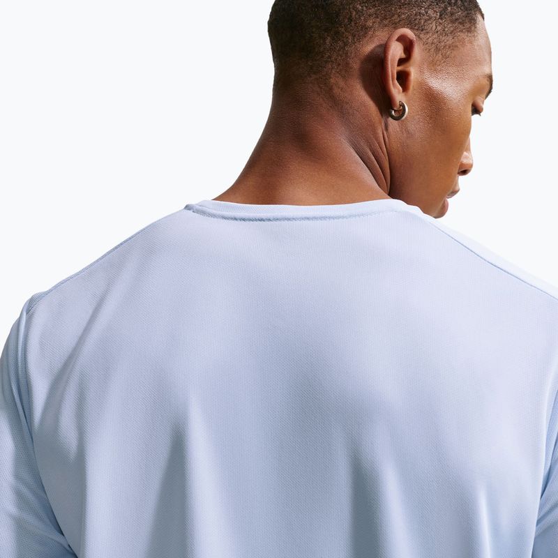 Férfi futópóló Nike Miler Dri-Fit UV hydrogen blue/lapis 6