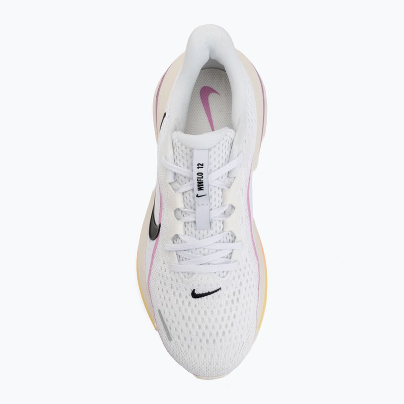 Női futócipő Nike Winflo 12 white/light magenta/chalk/black 5