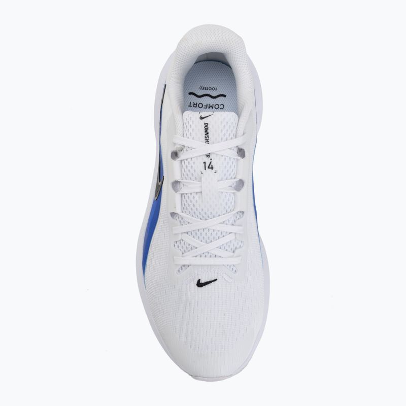 Férfi futócipő Nike Downshifter 14 white/racer blue/anthracite/black 5