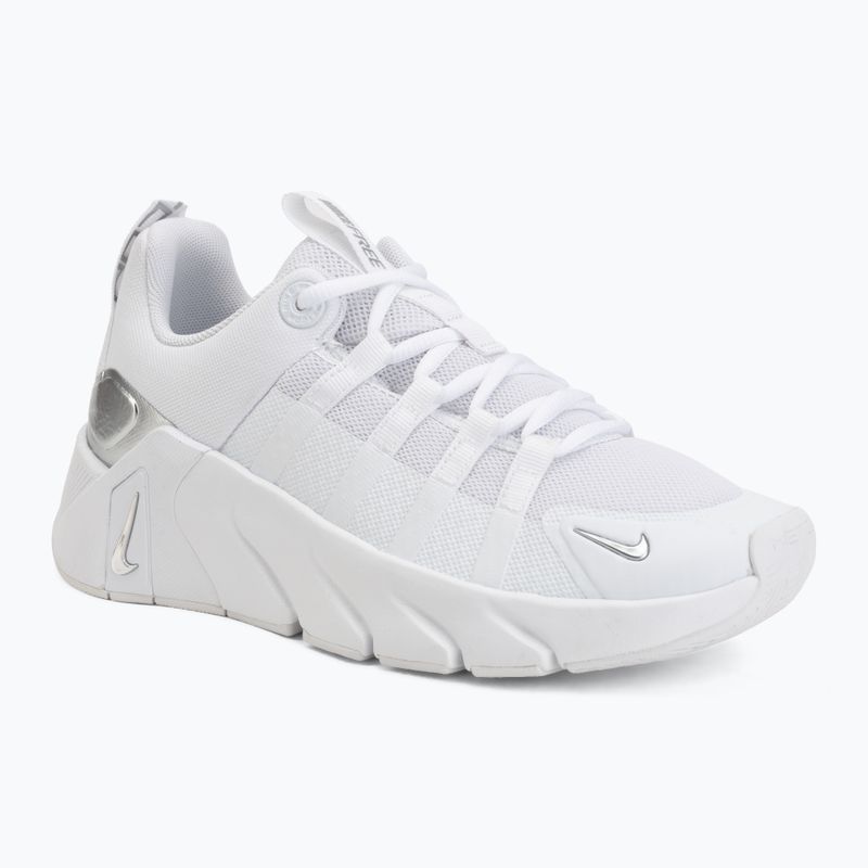 Női edzőcipő Nike Free Metcon 7 white/white/metallic silver