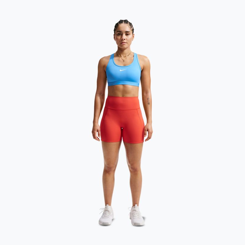 Edzőmelltartó Nike Swoosh Medium Support university blue/white 2
