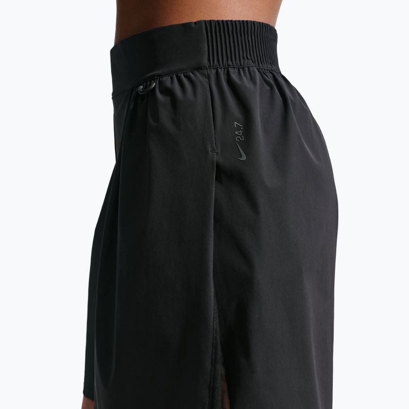 Női edző rövidnadrág Nike 24.7 PerfectStretch black/black/dark smoke grey 4