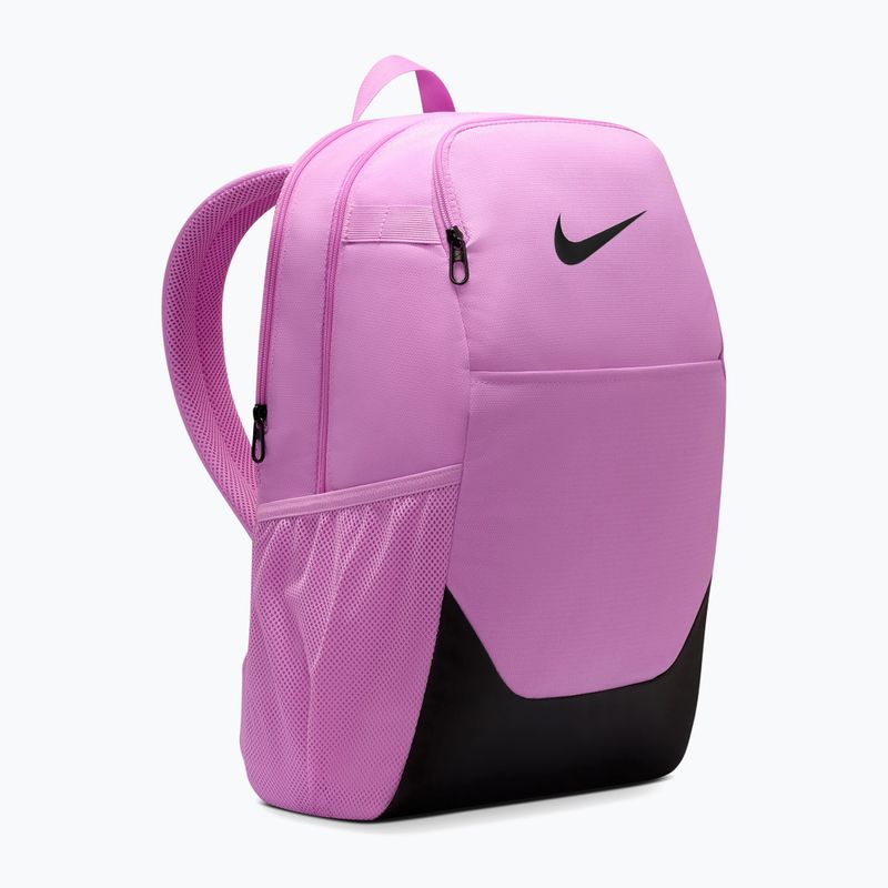 Hátizsák Nike Brasilia 24 l light magenta/black/black 2