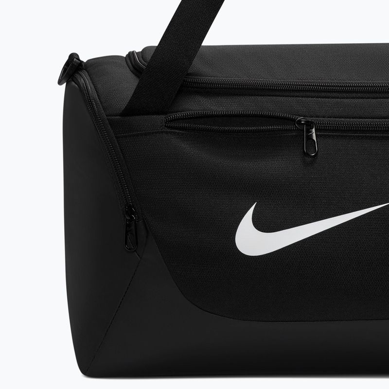 Edzőtáska Nike Brasilia Duffel Extra Small 24 l black/black/white 3