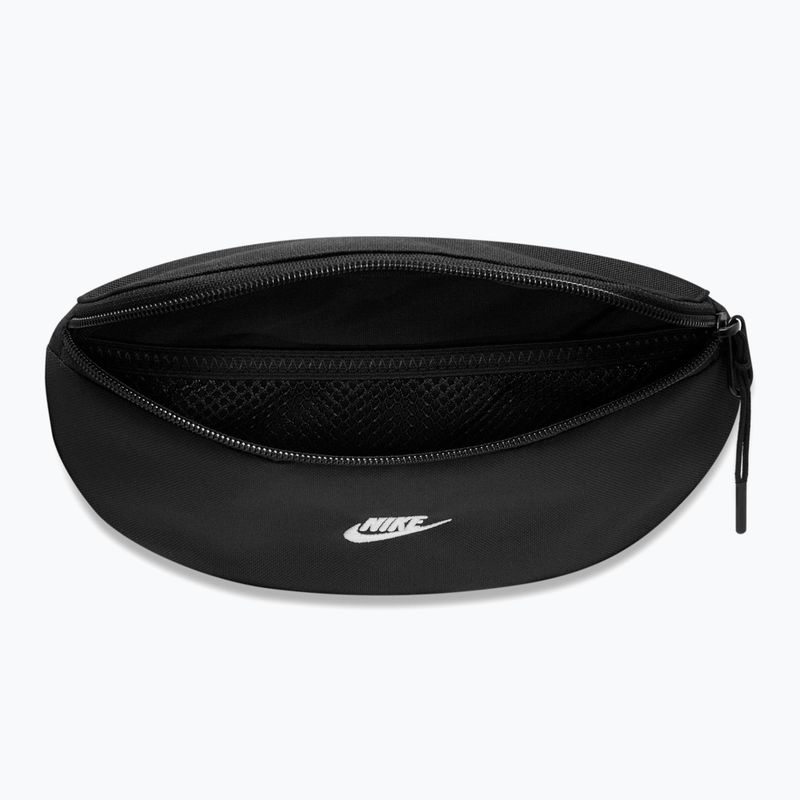 Övtáska Nike Heritage 2.0 1 l black/black/white 5