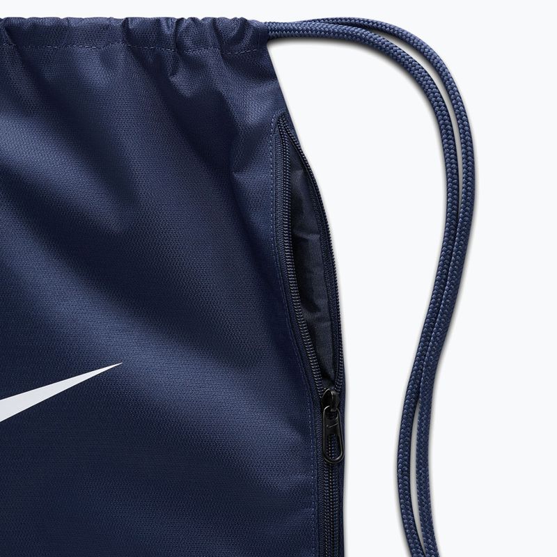 Zsák Nike Brasilia 18 l midnight navy/black/white 4