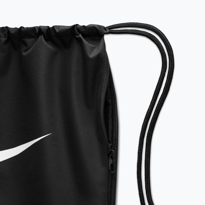 Zsák Nike Brasilia 18 l black/black/white 4