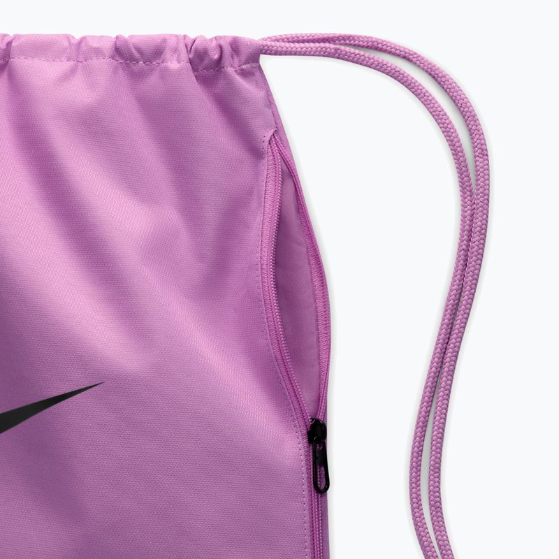 Zsák Nike Brasilia 18 l light magenta/black/black 4