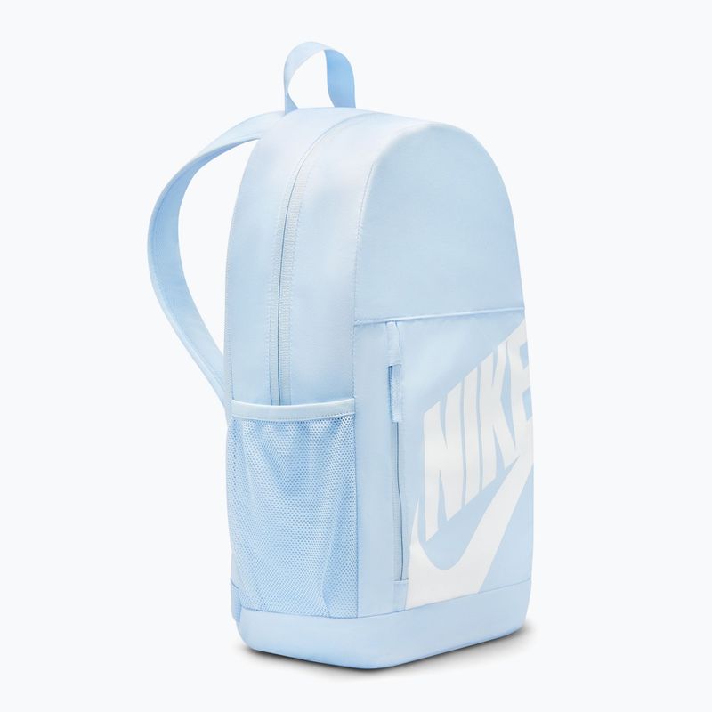 Gyerek városi hátizsák Nike Elemental Shoebox 20 l hydrogen blue/orange/white 2