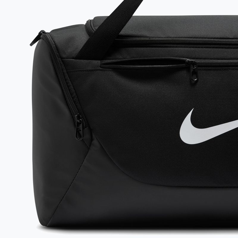 Edzőtáska Nike Brasilia Duffel Small 40 l black/black/white 6