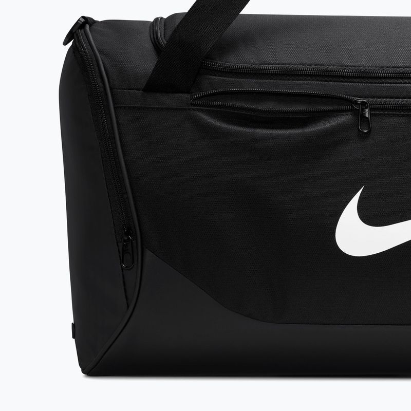 Edzőtáska Nike Brasilia Duffel Medium 60 l black/black/white 7