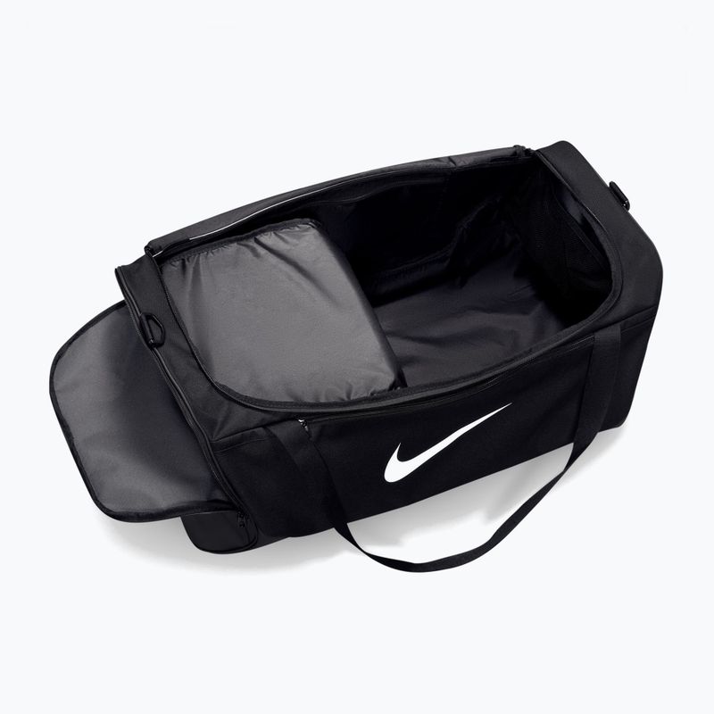 Edzőtáska Nike Brasilia Duffel Large 95 l black/black/white 5
