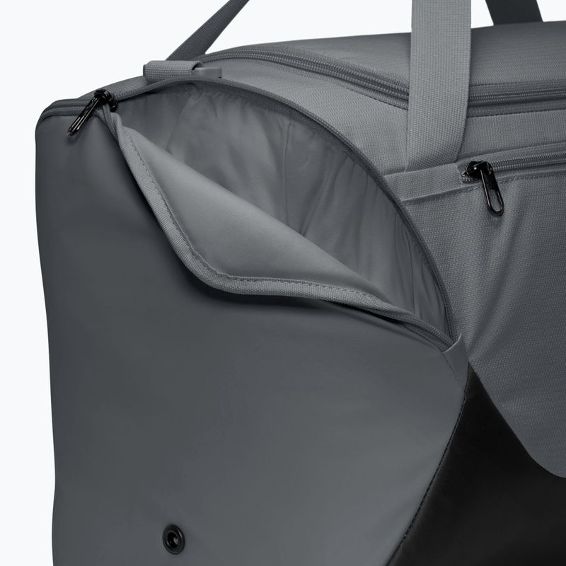 Edzőtáska Nike Brasilia Duffel Small 40 l smoke grey/black/white 8
