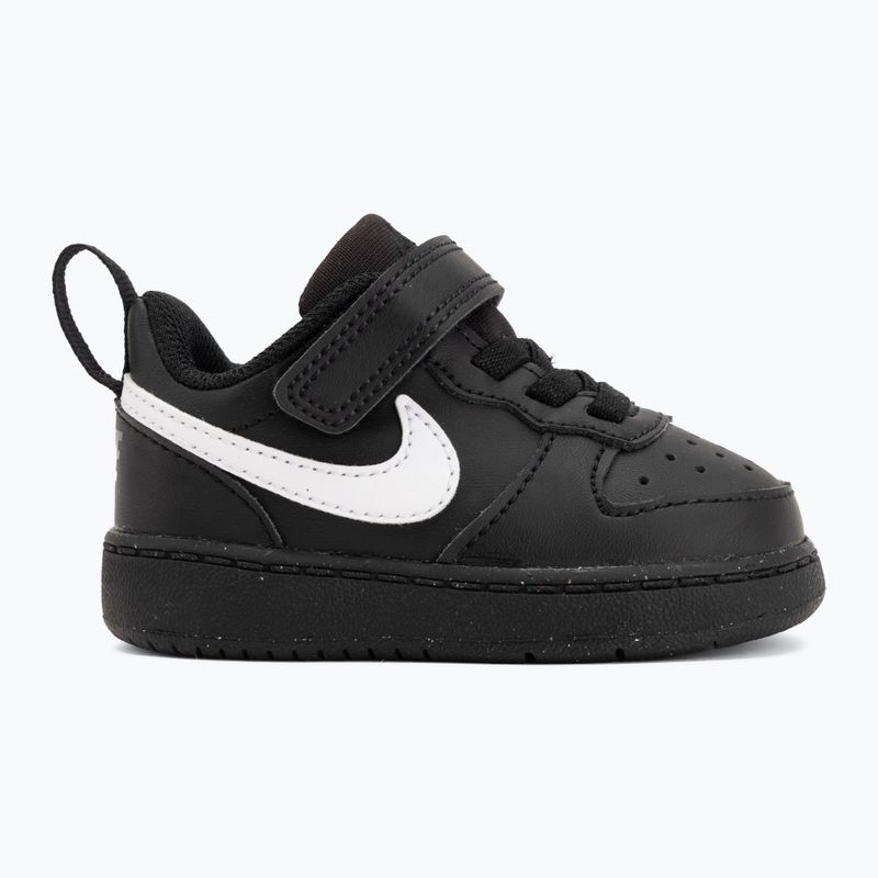 Gyermekcipő Nike Court Borough Low Recraft black/black/white 2