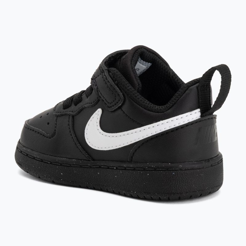 Gyermekcipő Nike Court Borough Low Recraft black/black/white 3