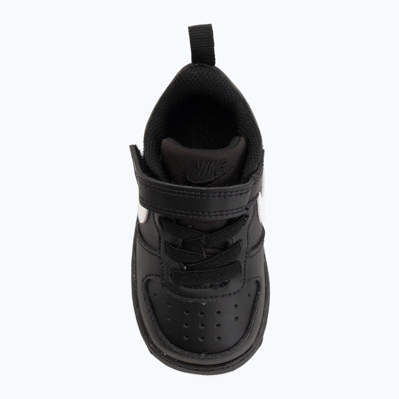 Gyermekcipő Nike Court Borough Low Recraft black/black/white 5