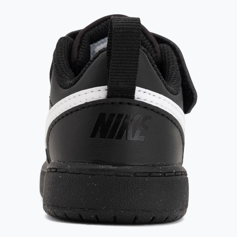 Gyermekcipő Nike Court Borough Low Recraft black/black/white 6