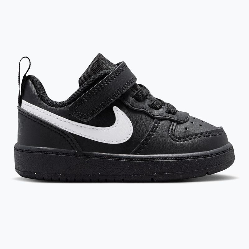 Gyermekcipő Nike Court Borough Low Recraft black/black/white