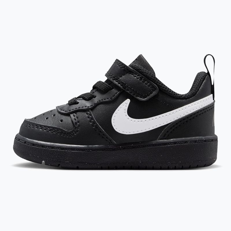 Gyermekcipő Nike Court Borough Low Recraft black/black/white 2