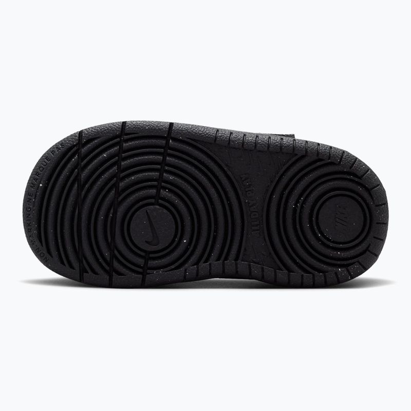 Gyermekcipő Nike Court Borough Low Recraft black/black/white 3