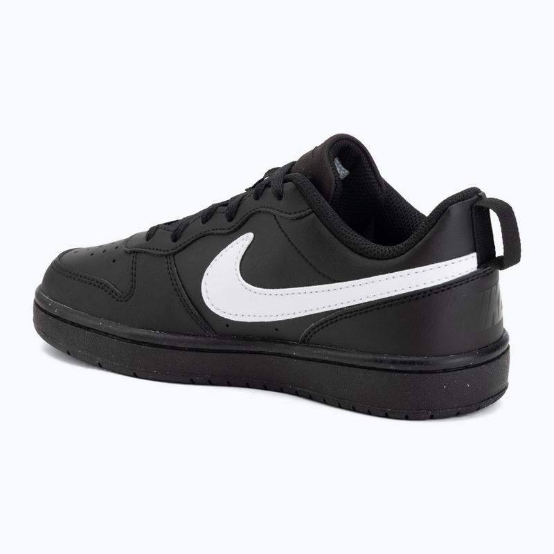 Nike Court Borough Low Recraft cipő fekete/fekete/fehér 3