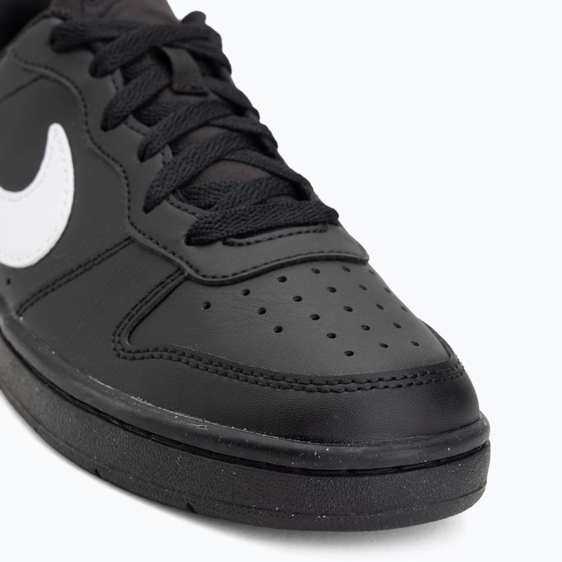 Nike Court Borough Low Recraft cipő fekete/fekete/fehér 7