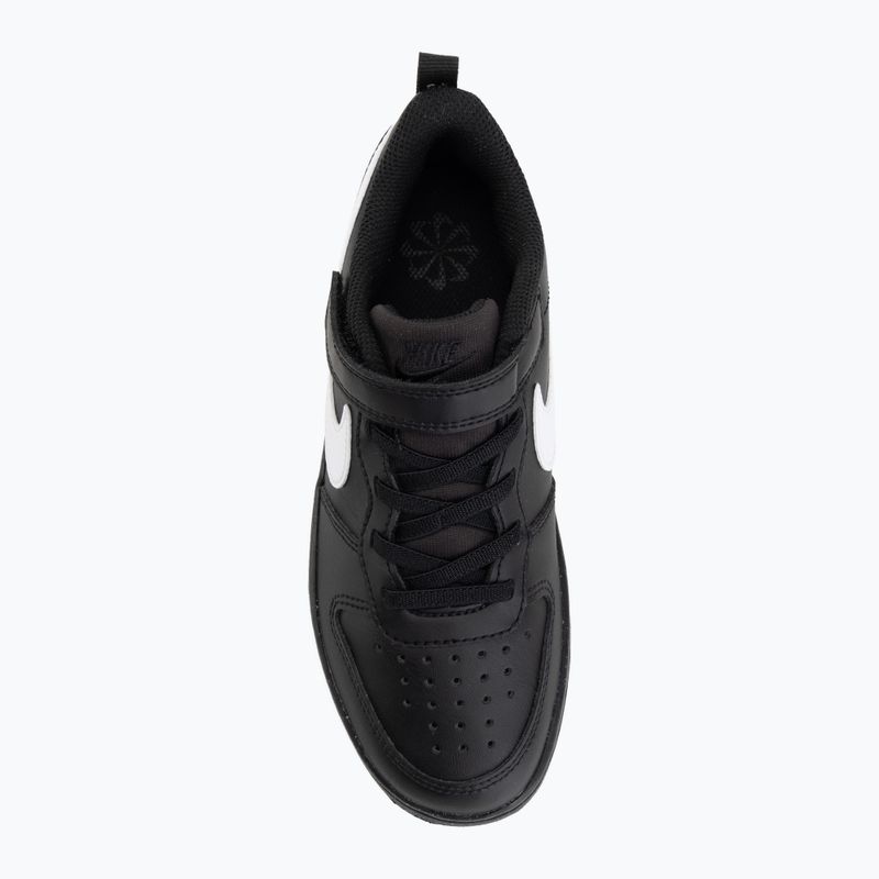 Gyerekcipők Nike Court Borough Low Recraft black/black/white 5