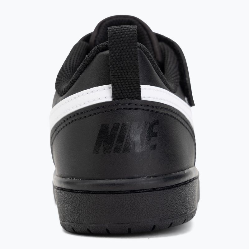 Gyerekcipők Nike Court Borough Low Recraft black/black/white 6