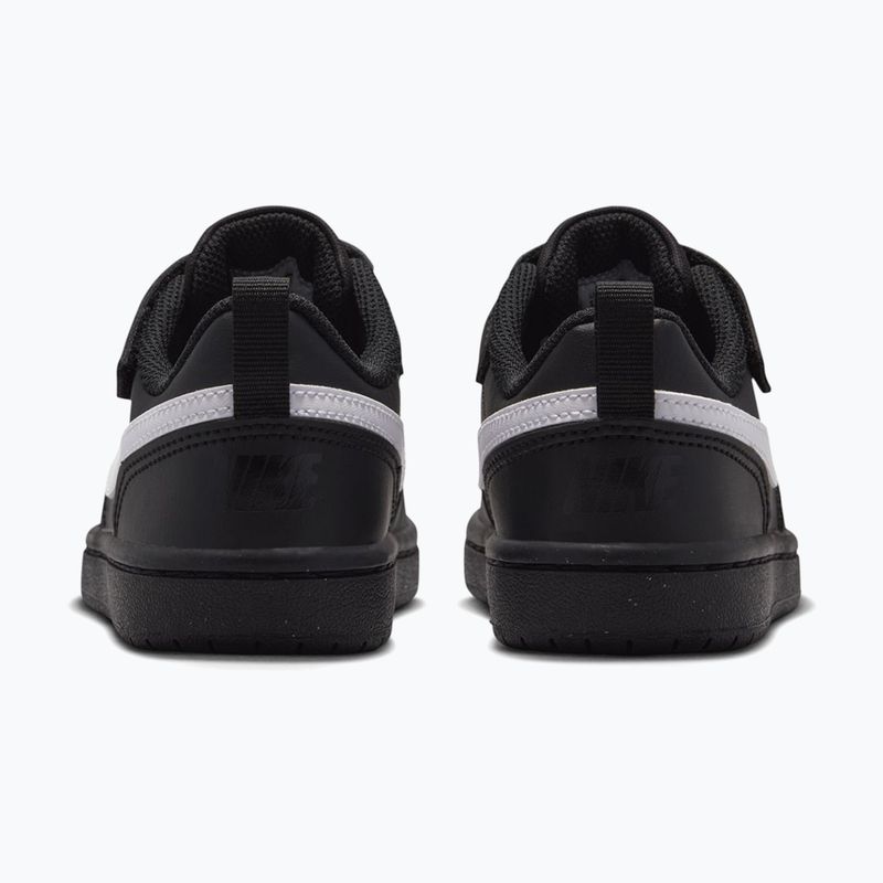 Gyerekcipők Nike Court Borough Low Recraft black/black/white 4