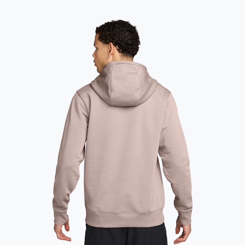 Férfi teniszpulóver Nike Court Dri-Fit Heritage French Terry Hoodie silt red 2