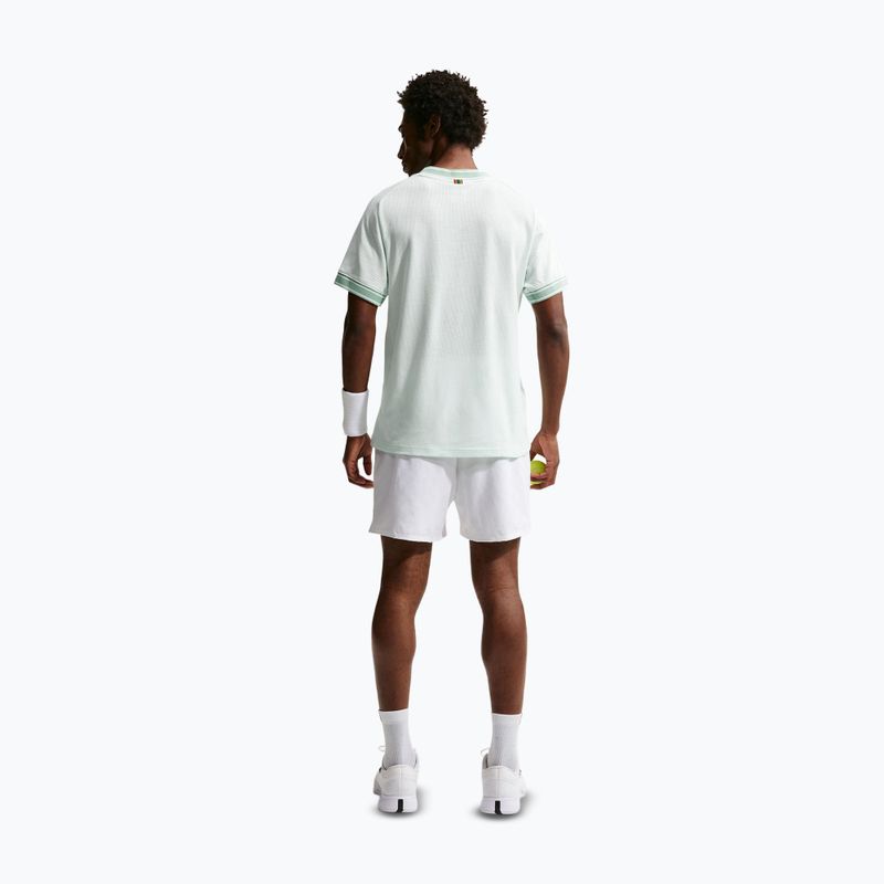 Férfi teniszpóló Nike Court Heritage barely green 3