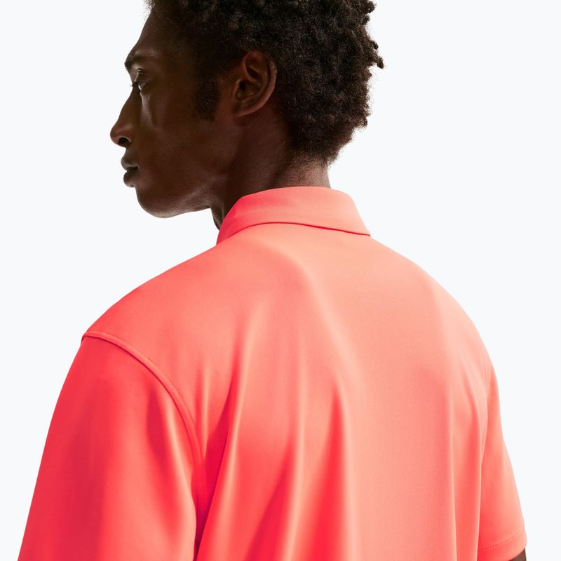 Férfi teniszpóló Nike Court Dri-Fit Polo Solid hot lava/black 5