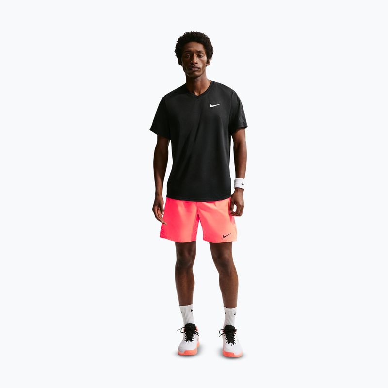 Férfi teniszshort Nike Court Dri-Fit Victory 7" hot lava/black 2