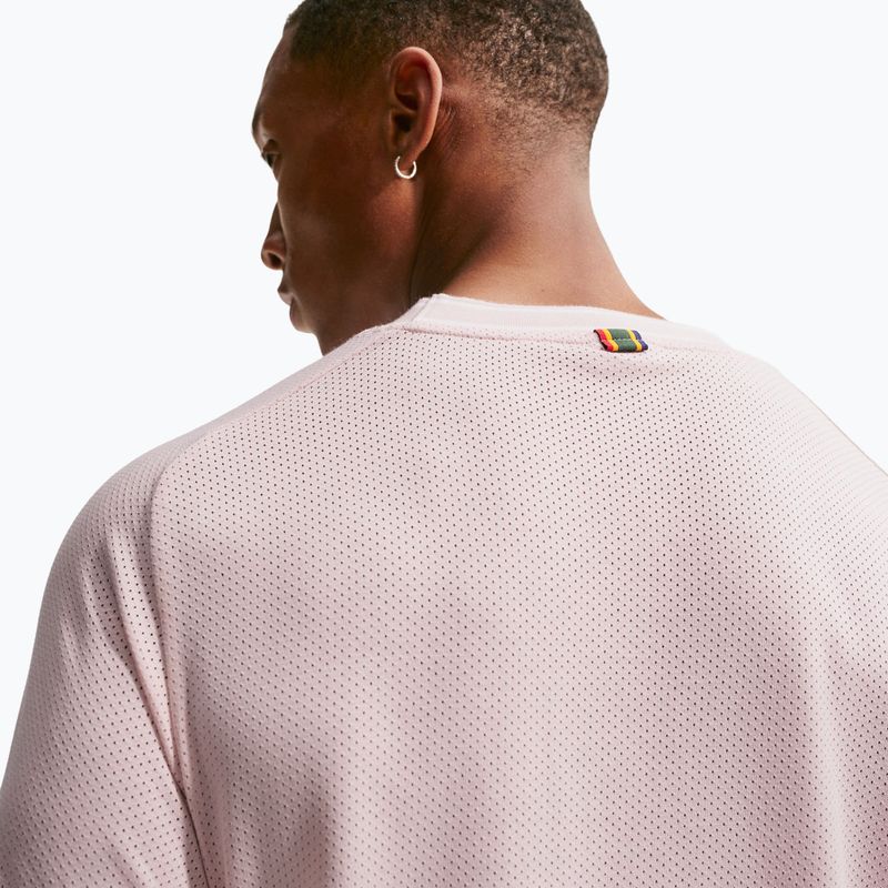 Férfi teniszpóló Nike Court Heritage silt red 5