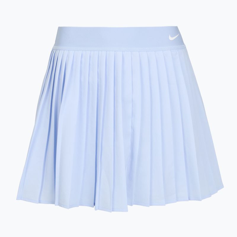 Teniszszoknya Nike Victory Dri-Fit High-Waisted Pleated hydrogen blue/hydrogen blue/white 9