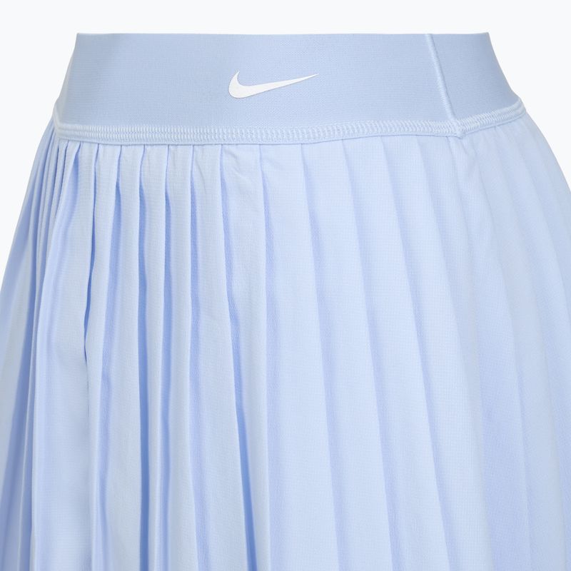 Teniszszoknya Nike Victory Dri-Fit High-Waisted Pleated hydrogen blue/hydrogen blue/white 11