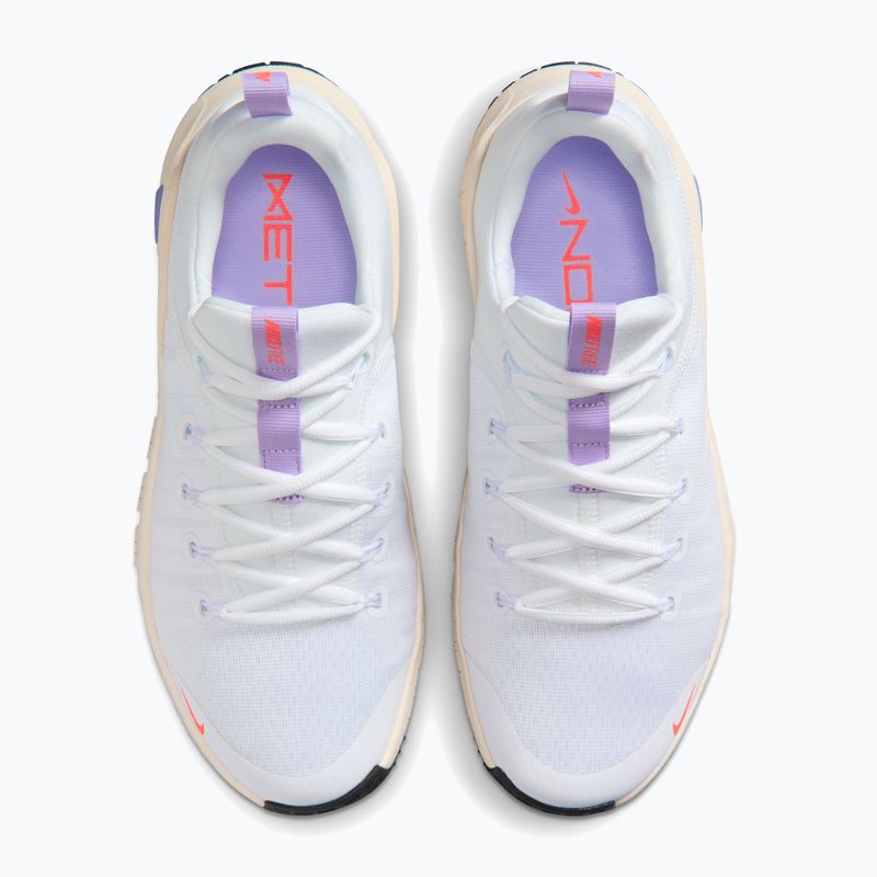 Női edzőcipő Nike Free Metcon 6 white/violet mist/chalk/hot lava 12