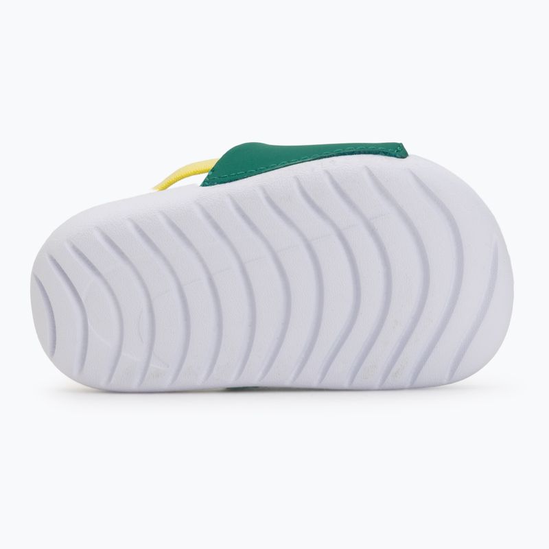 Nike Kawa gyerek papucs malachite/sonic yellow 4
