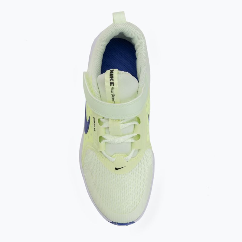 Gyerekcipők Nike Star Runner 5 volt tint/light liquid lime/volt ice/lapis 5