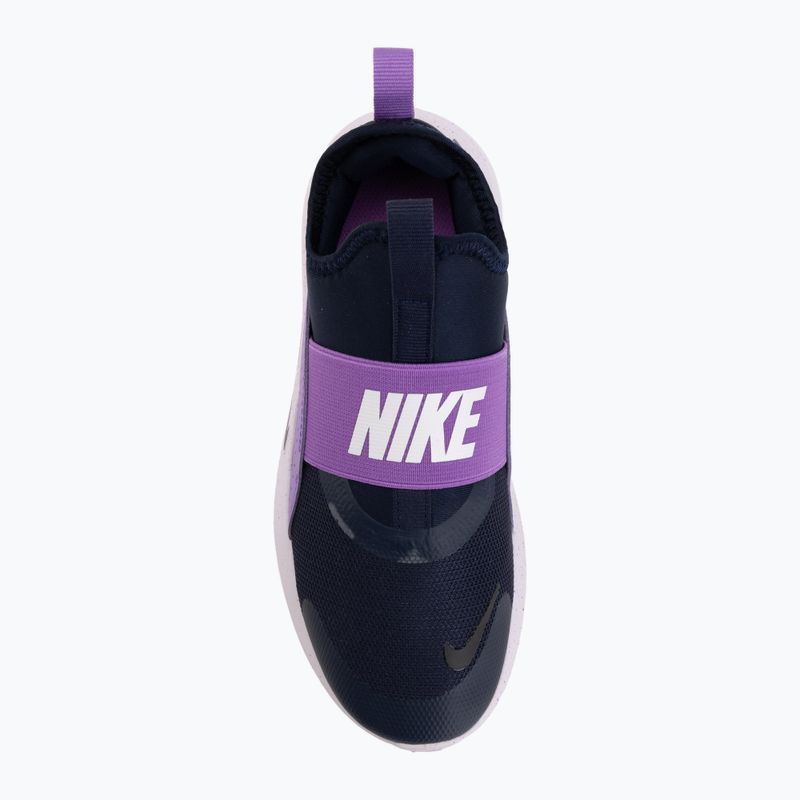 Gyerekcipők Nike Flex Runner 4 blackened blue/bright violet/black 5