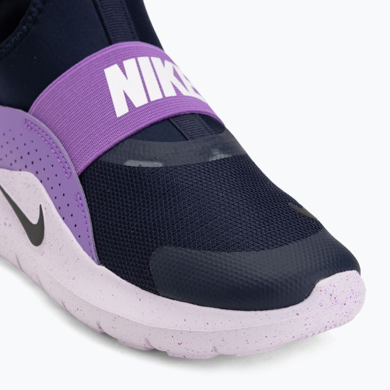 Gyerekcipők Nike Flex Runner 4 blackened blue/bright violet/black 7